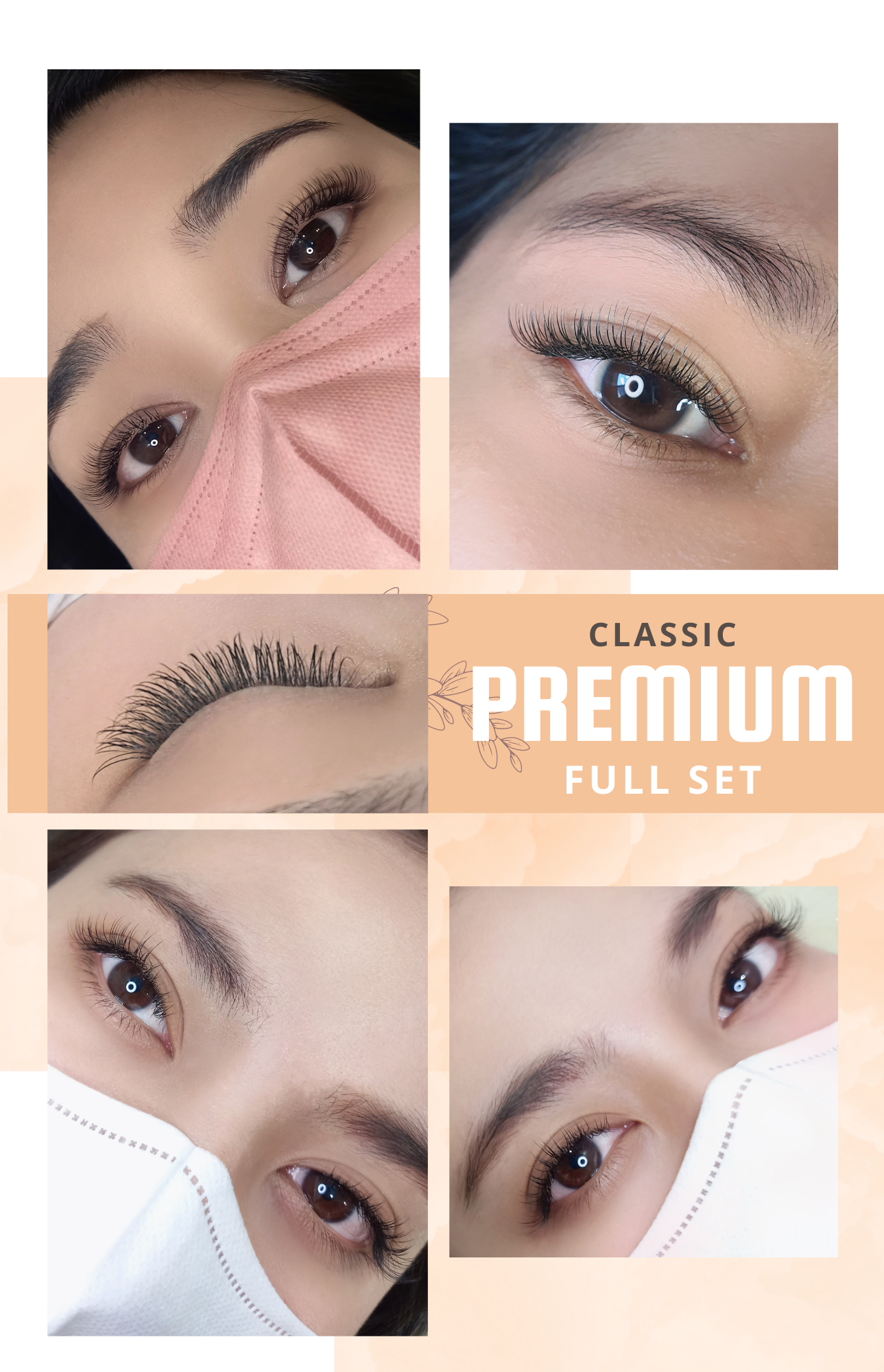 ตัวอย่างผลงาน Premium Full set